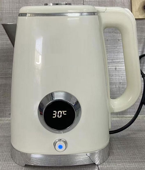 grey digital blue indicator 