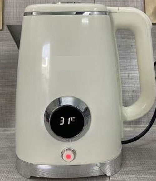 grey digital red indicator